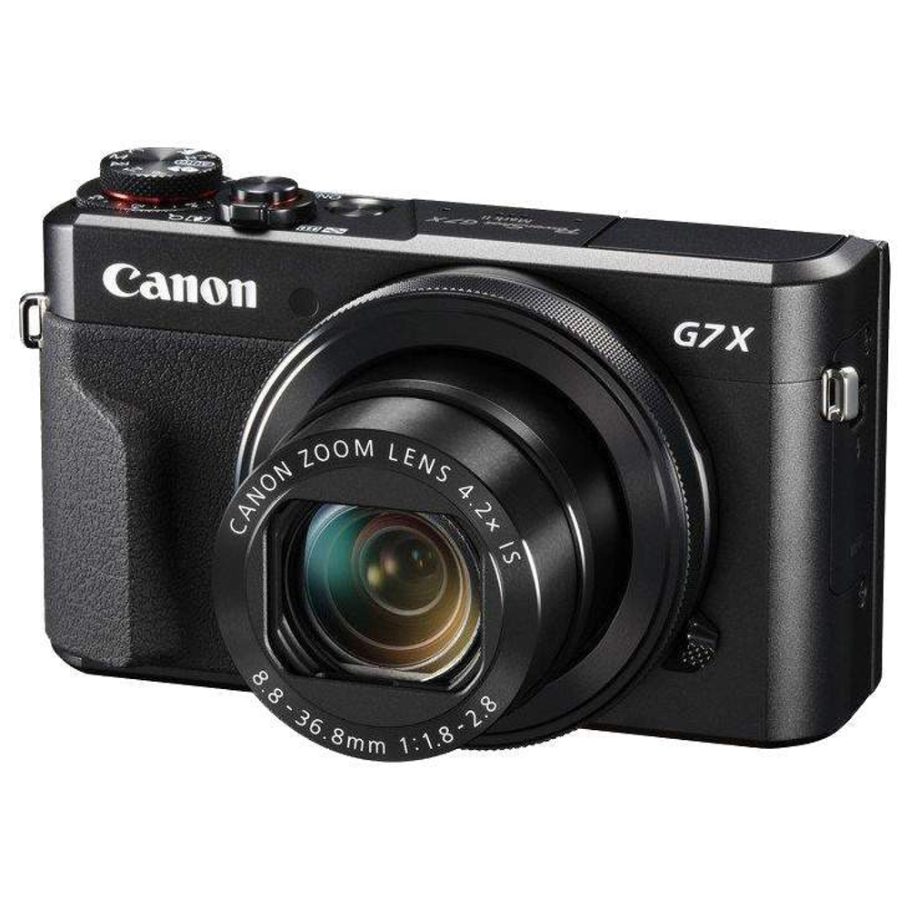 Фотоаппарат цифровой компактный Canon PowerShot G7 X Mark II Black