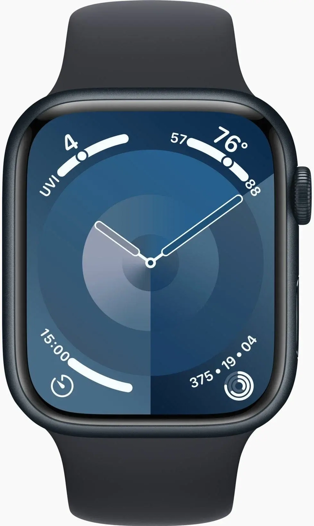 Смарт-часы Apple Watch Series 9 41 мм темная ночь M/L спортивный ремешок