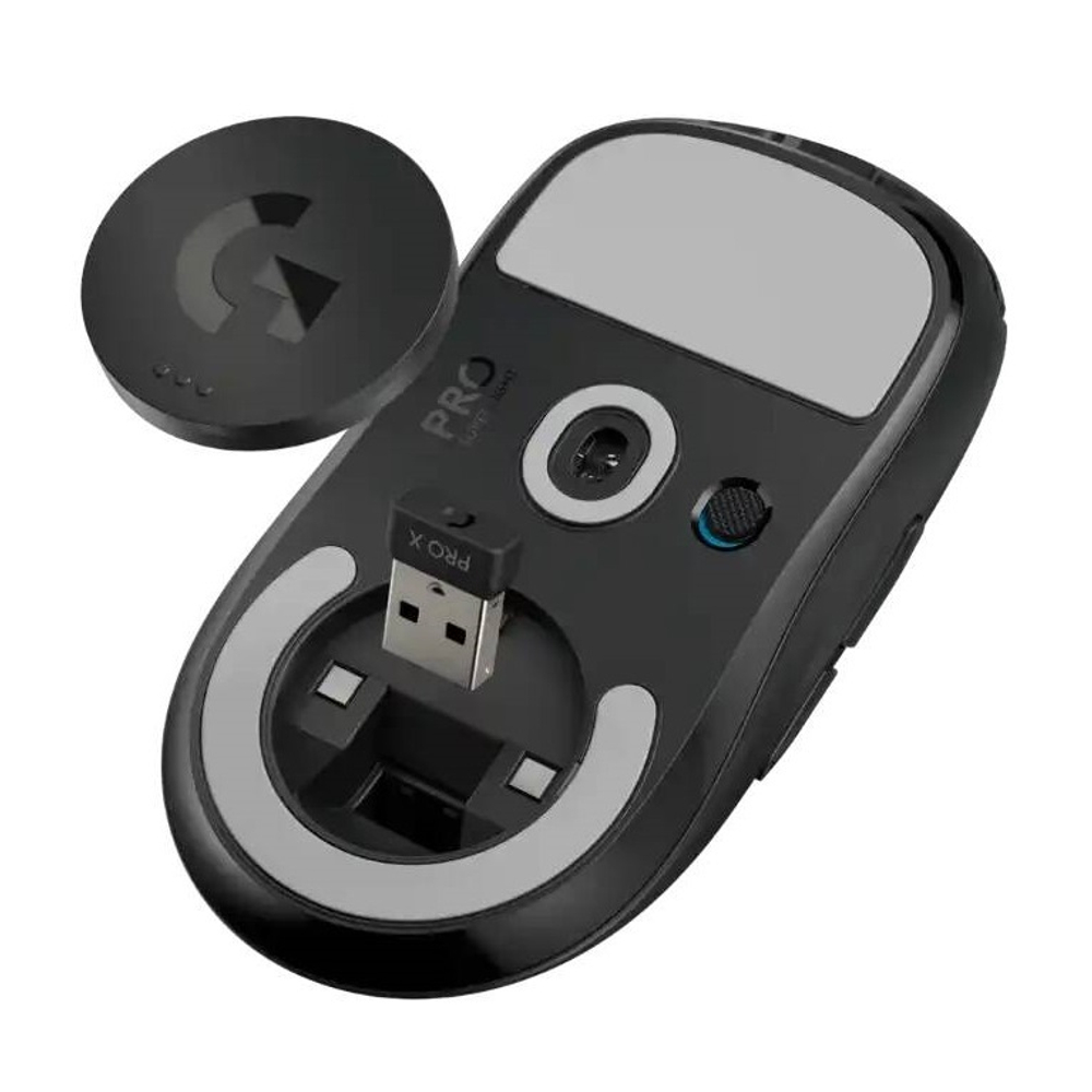 Беспроводная игровая мышь Logitech Pro X Superlight черный (0910-005881)