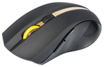 Беспроводная мышь OKLICK 495MW Gold/Black