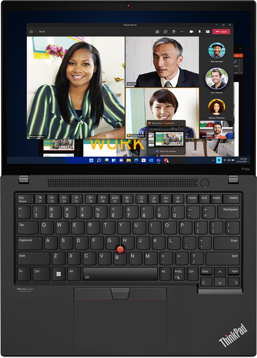 Ноутбук Lenovo ThinkPad P14s Gen 3 Black (21D8002MUS)