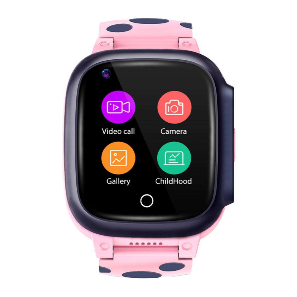 Смарт-часы Smart Baby Watch Y95, 4G, Wi-Fi и GPS, с видеозвонком и SIM card (розовый)