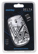 Беспроводная мышь SmartBuy 327AG White/Black (SBM-327AG-D-FC)