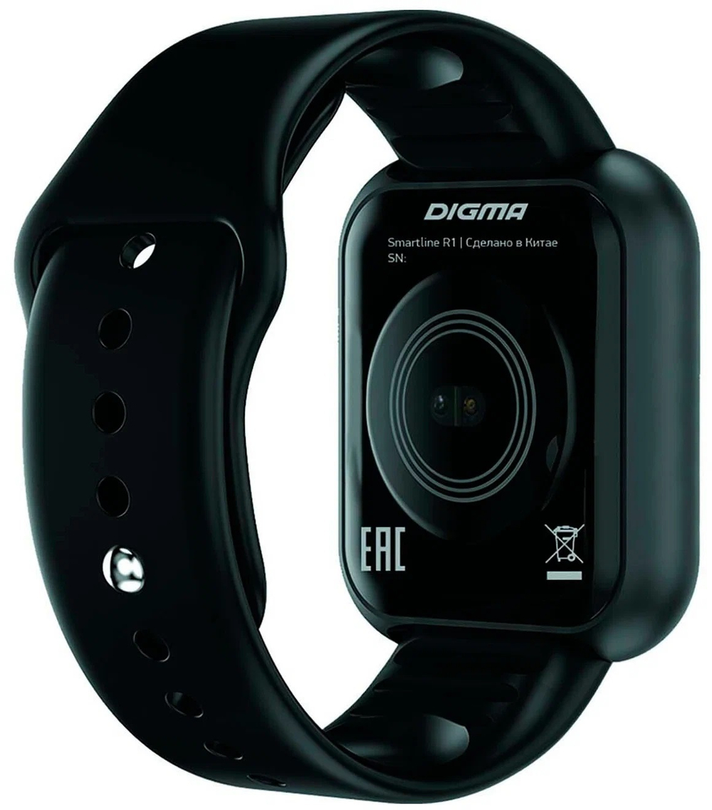 Смарт браслет Digma Smartline R1 Black