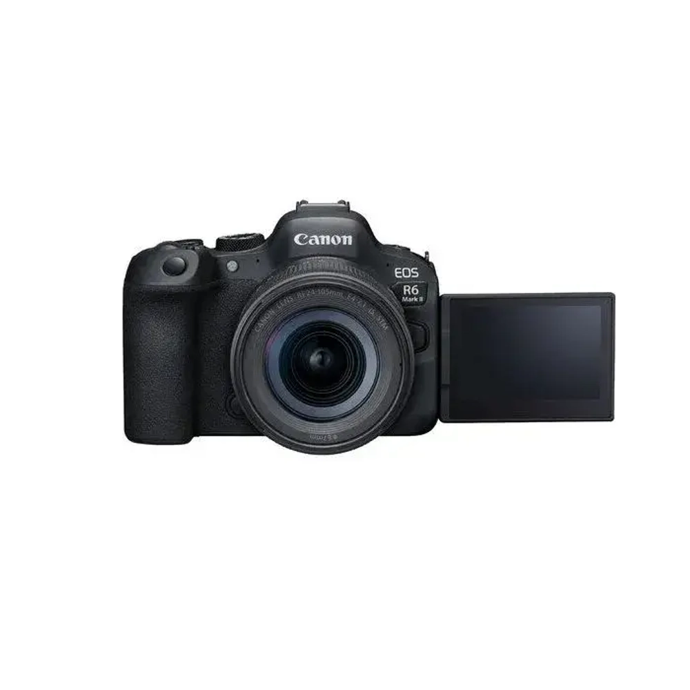 Фотоаппарат Canon EOS R6 Mark II Kit RF 24-105mm F4-7.1 IS STM, черный