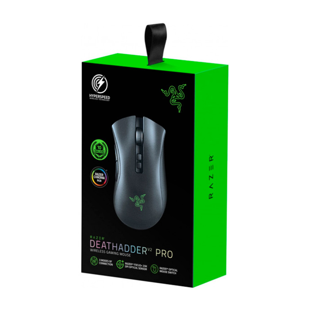Проводная/беспроводная игровая мышь Razer DeathAdder V2 Pro Black (RZ01-03350100-R3G1)