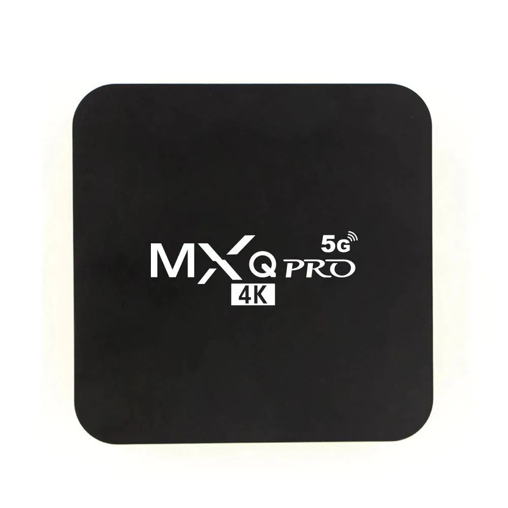 Смарт ТВ приставка MXQ Pro 4K 5G 8GB 128GB (Черная)