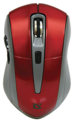 Беспроводная мышь Defender Accura MM-965 Red/Gray