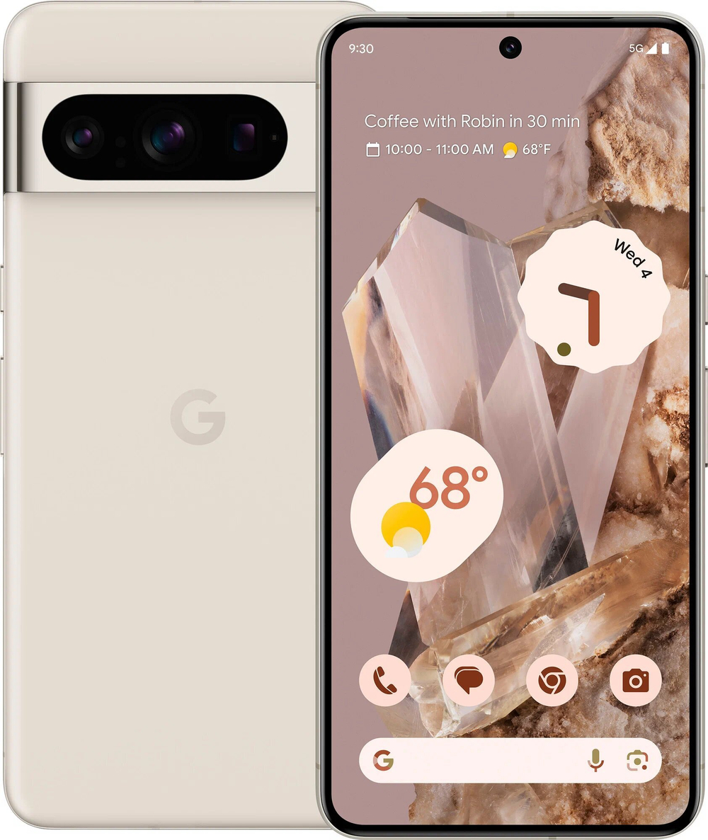 Смартфон Google Pixel 8 Pro, 12Гб/256Гб, Nano-SIM + E-Sim, фарфор