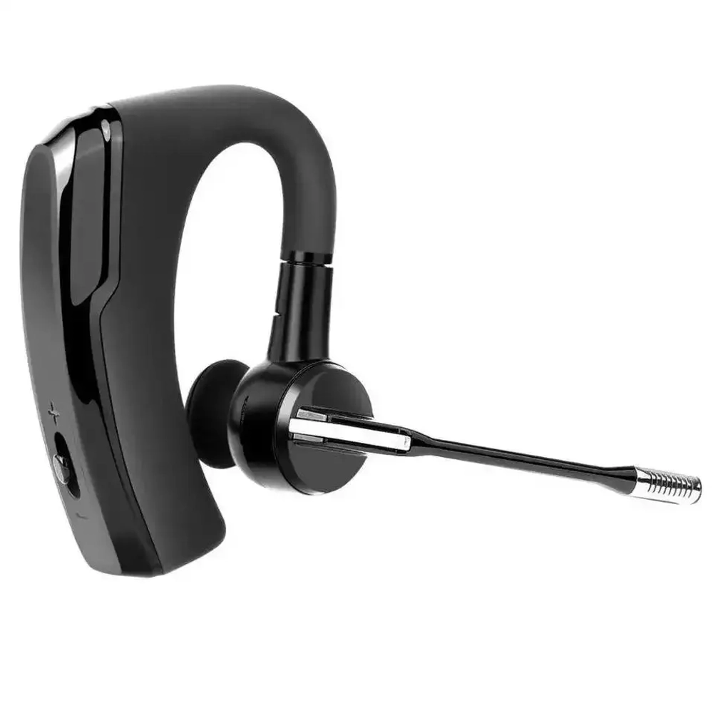 Беспроводная Bluetooth гарнитура Taymlux К6 PRO черная для 2-х смартфонов или телефонов