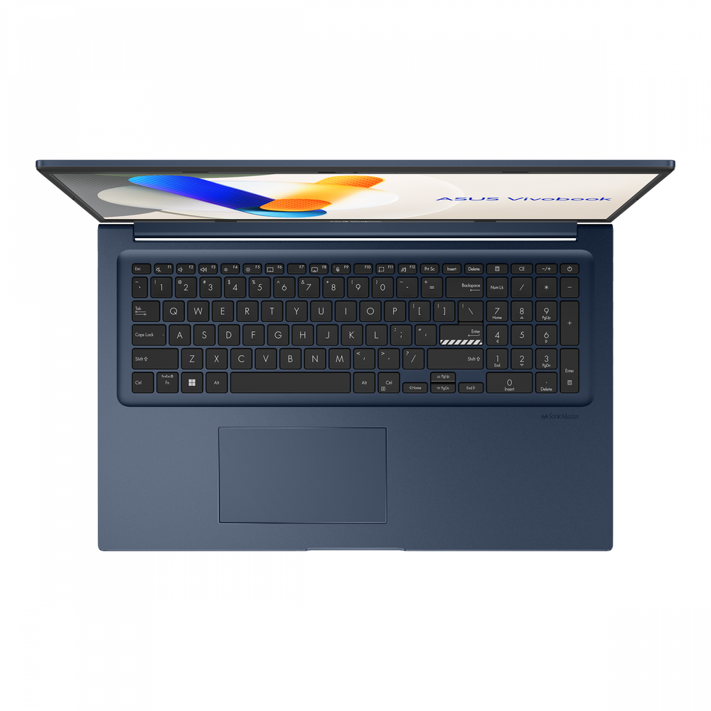 Ноутбук Asus VivoBook 17 X1704ZA-AU122 синий (90NB10F2-M00500)