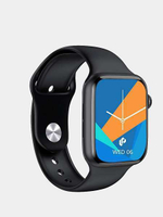 Умные часы Smart Watch MW27 Plus Беспроводная зарядка 44mm (Черный)