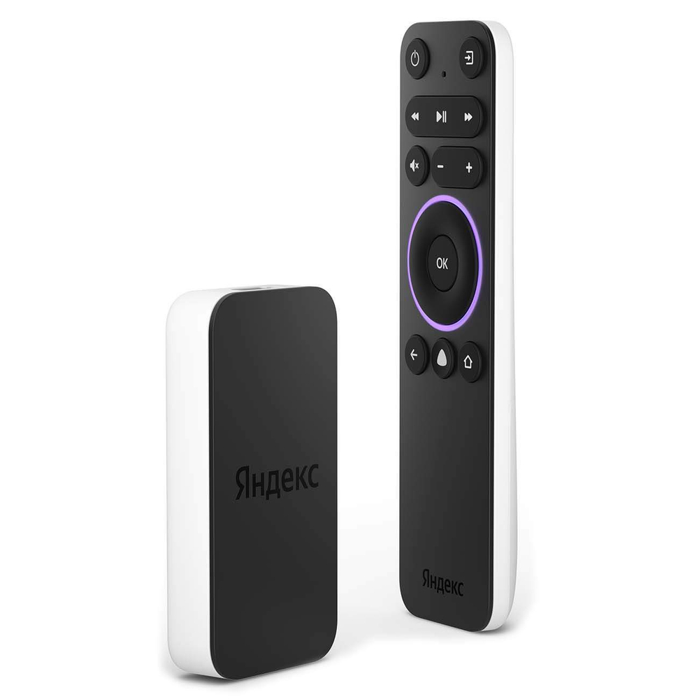 Smart-TV приставка Яндекс модуль с Алисой (YNDX-00251) Black