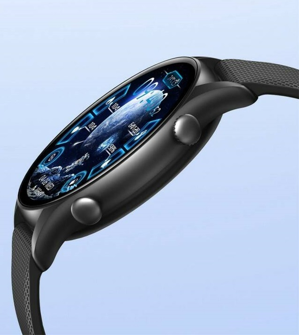 Умные часы Colmi i20 Silicone Strap Black-Black