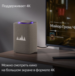 Умная колонка Яндекс Макс с Zigbee Beige (YNDX-00053E)