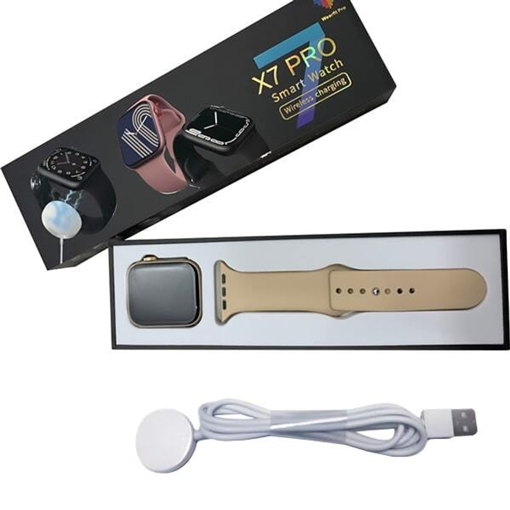 Смарт-часы SmartWatch X7 PRO 45мм, Gold