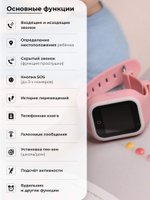Смарт-часы Wonlex kt21 розовый