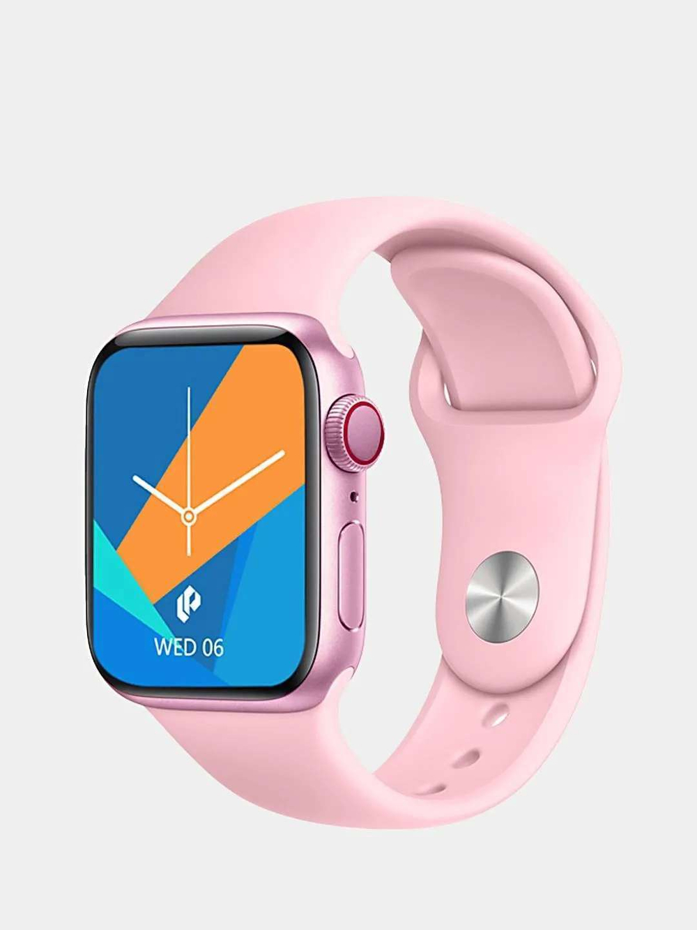 Умные часы Smart Watch MW27 Plus Беспроводная зарядка 44mm (Розовый)