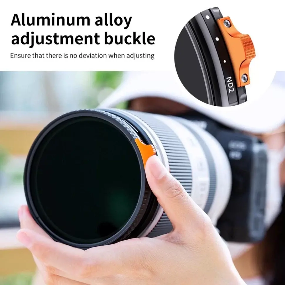 Светофильтр K&F Concept Nano-X Pro ND2-400 62мм KF01.1462