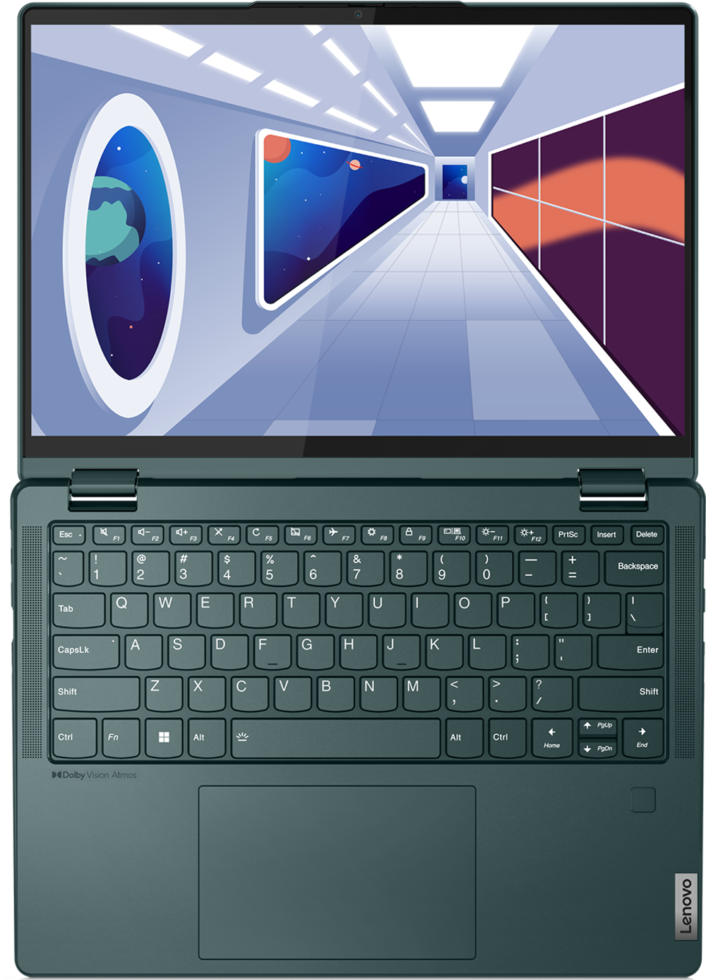 Ноутбук-трансформер Lenovo Yoga 6 2-in-1 Gen 8 зеленый (83B20097RK)