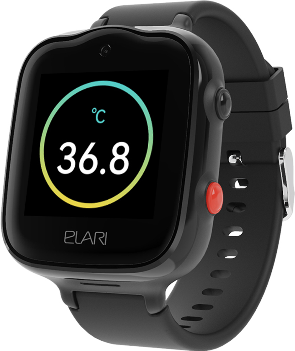 Смарт-часы Elari KidPhone 4G Bubble (Black)