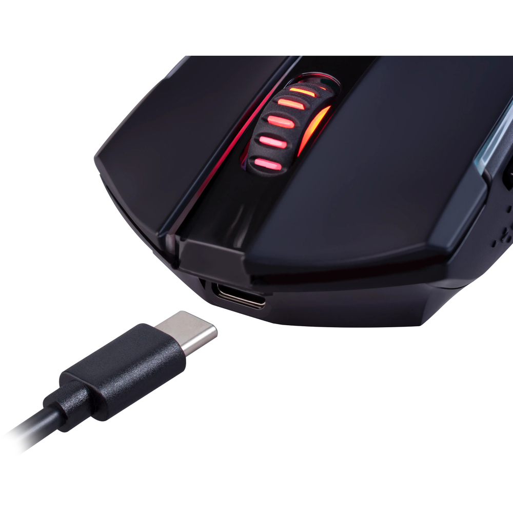 Мышь Redragon Trident черный оптическая (8000dpi) беспроводная BT/Radio USB