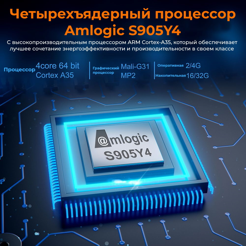 Смарт-приставка TM8 X98 S500 4/32 черный