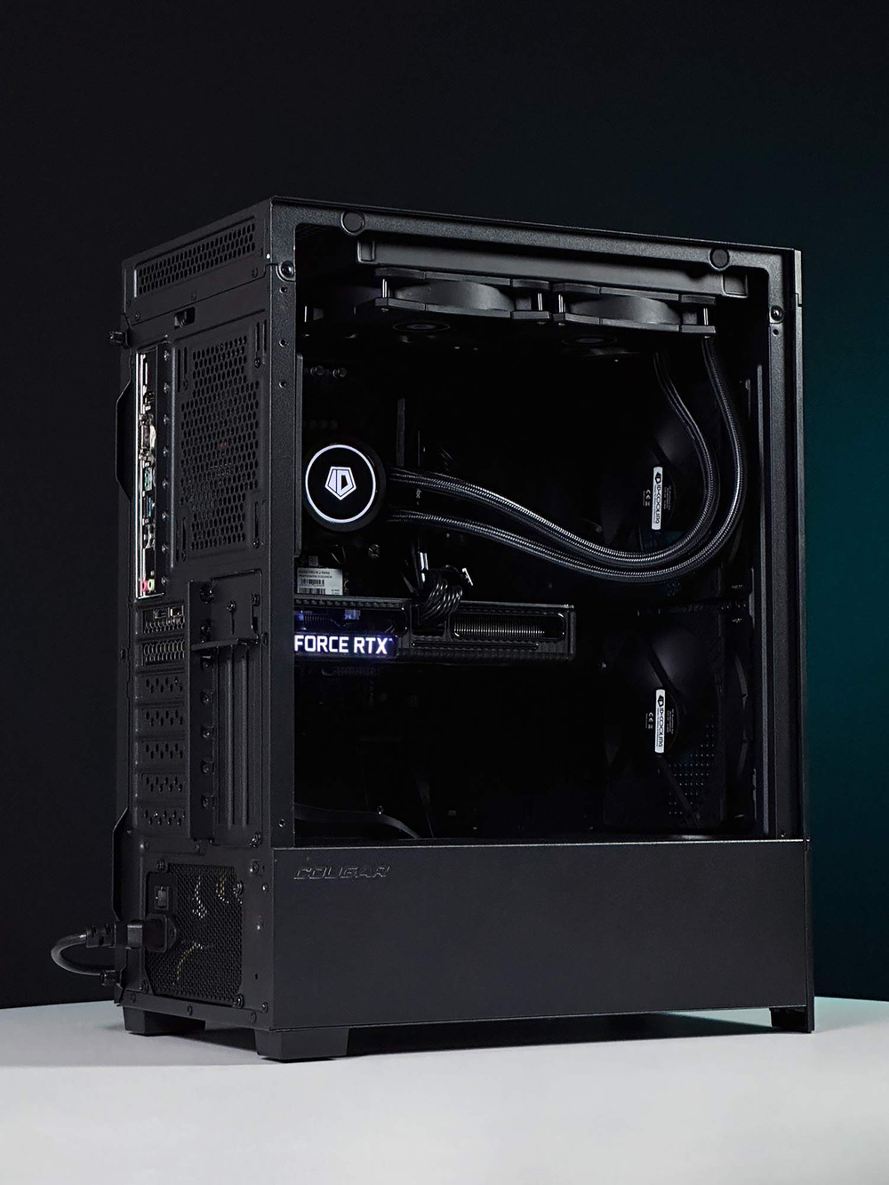 Настольный компьютер Robotcomp Борей V2 Plus Blackout черный (Борей V2 Plus Blackout)