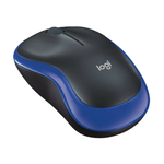 Беспроводная мышь Logitech M185 синий, черный (910-002632)