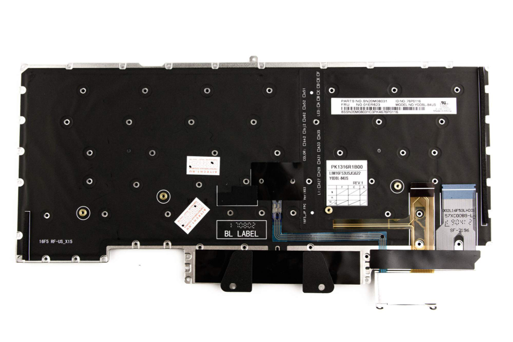 Клавиатура Lenovo для ноутбука Lenovo X1, Carbon Gen 5 2017