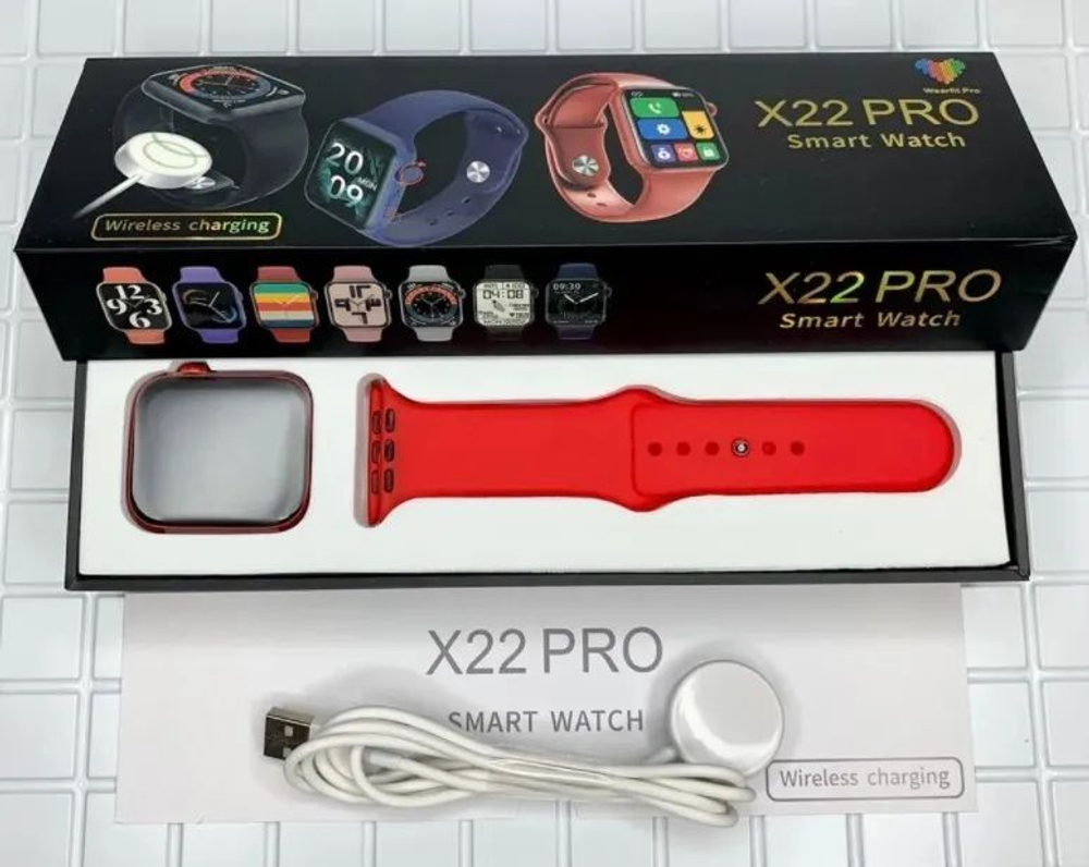 Умные часы Smart Watch X22 Pro Red
