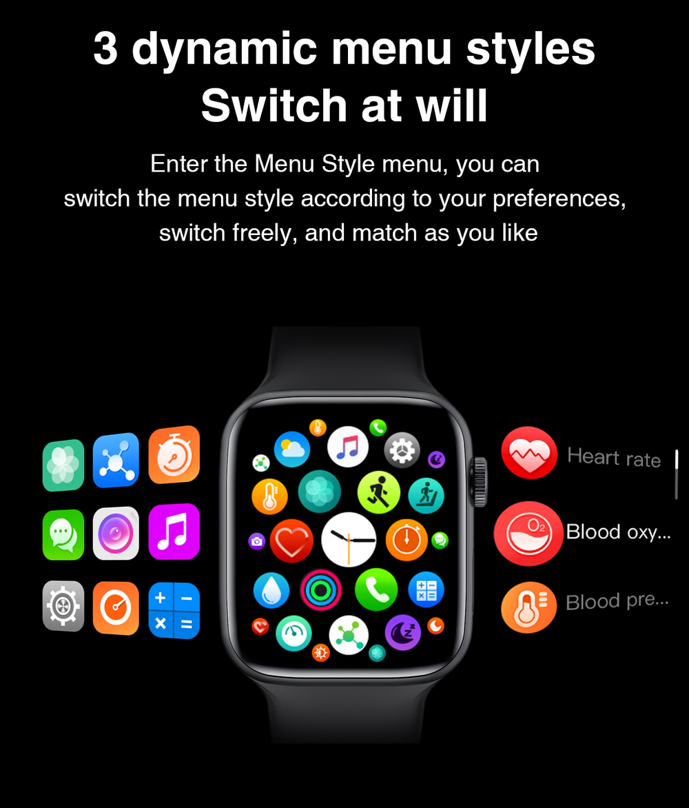 Смарт-часы HW22 Smart Watch 6 (чёрный)