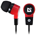 Наушники Defender Basic 619 Black/Red