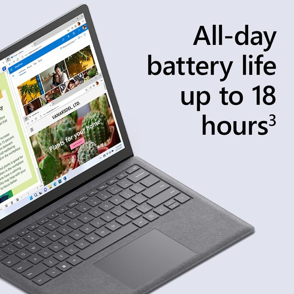 Ноутбук Microsoft Surface Laptop 5 13.5" i5 8/512Gb Platinum Alcantara (Англ. кл.)