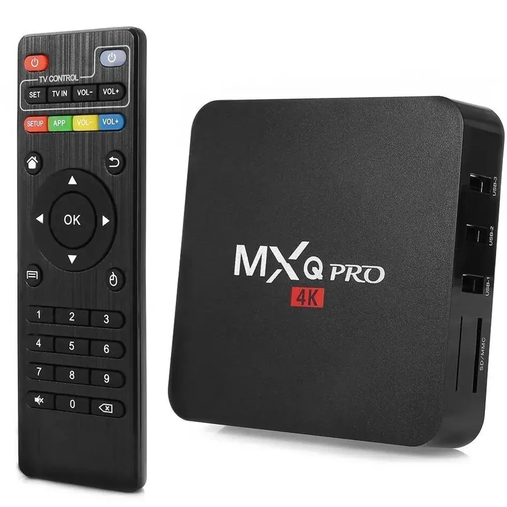 Смарт ТВ приставка DGMedia MXQ Pro, Андроид медиаплеер 2/16 Gb, Allwinner H313