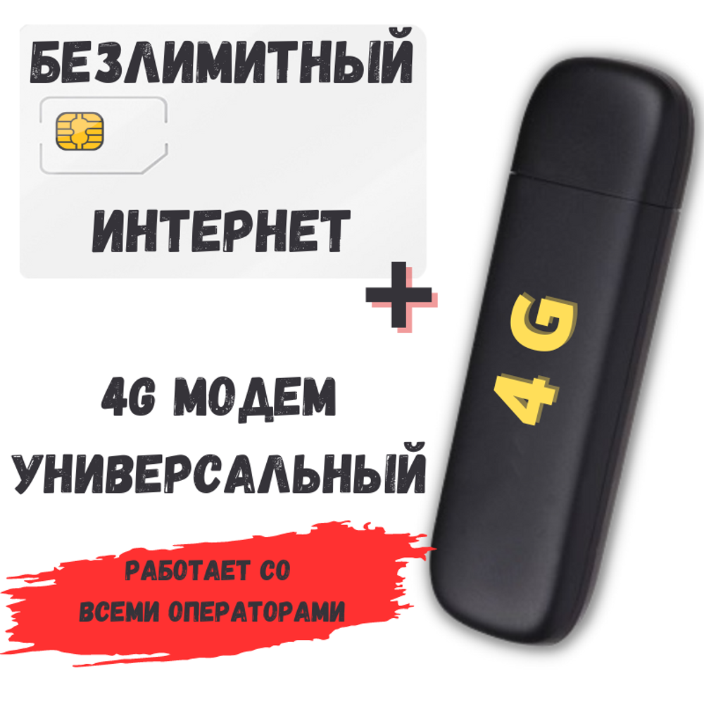 Устройство для мобильного интернета NoBrand modem4Gv3