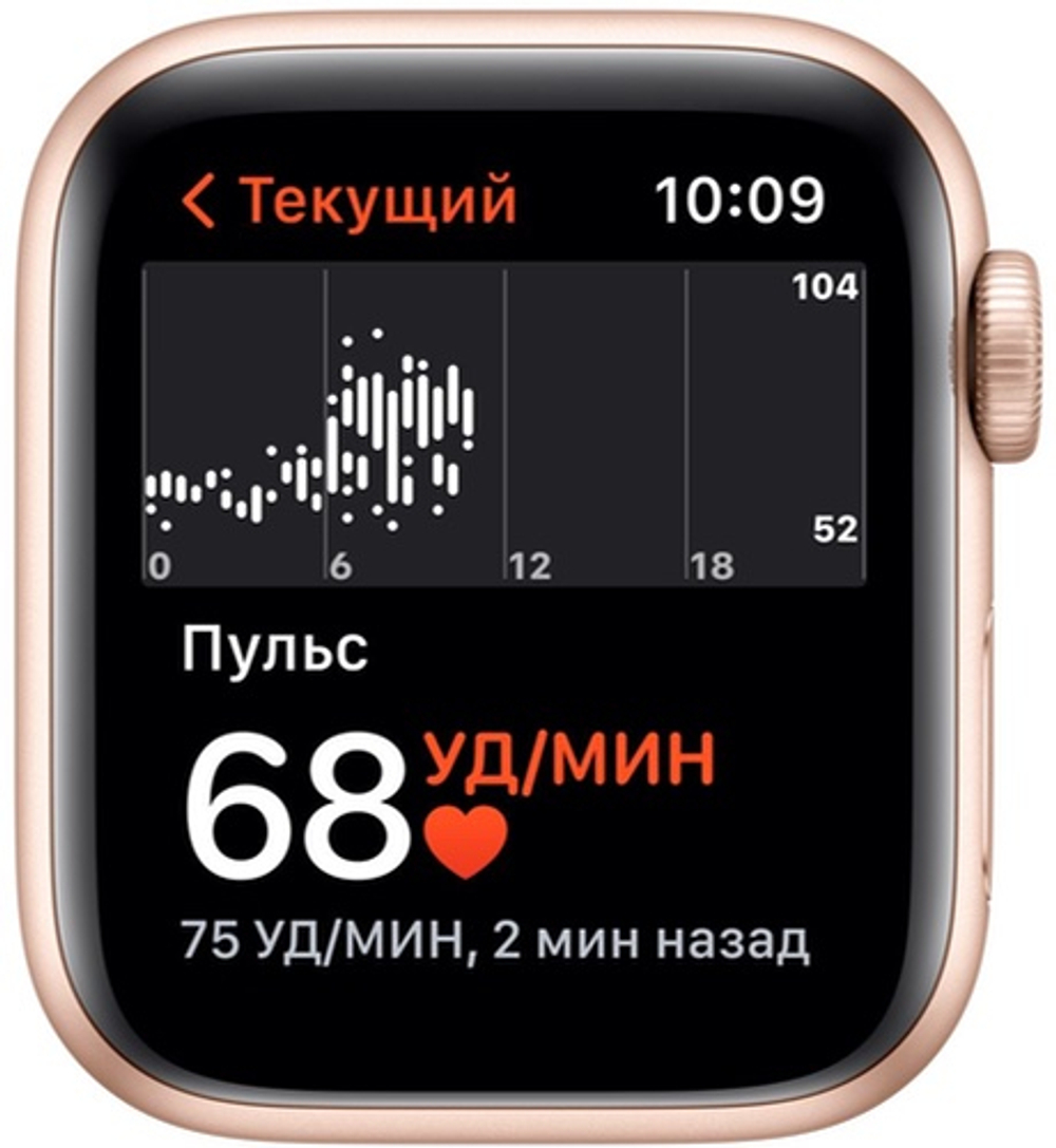 Смарт-часы Apple Watch SE GPS, 40mm Gold with Starlight Sport Band