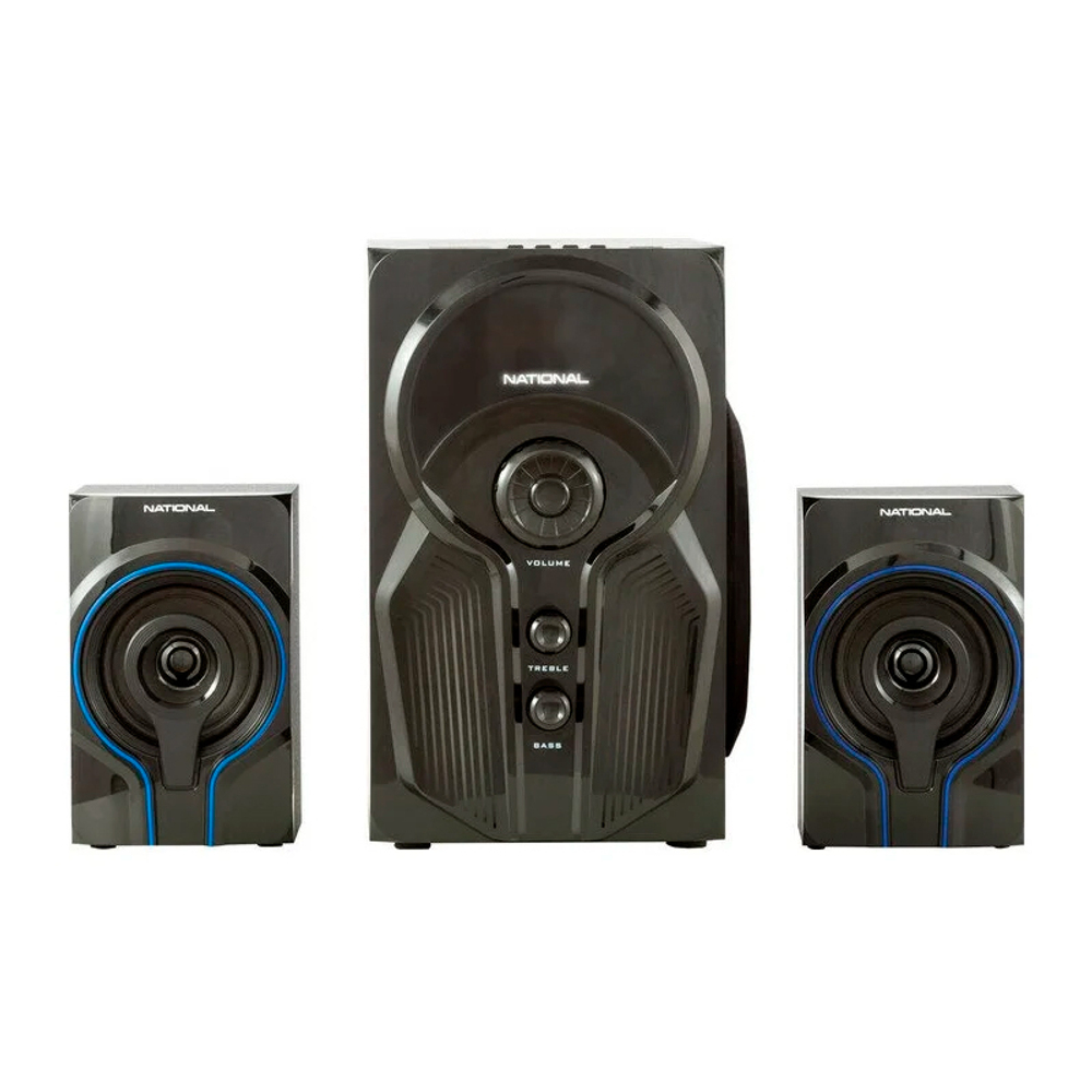 Колонки компьютерные NATIONAL NAS-1250 Black