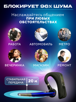 Моно гарнитура Taymlux HSP-B3 PRO синий (3038466)