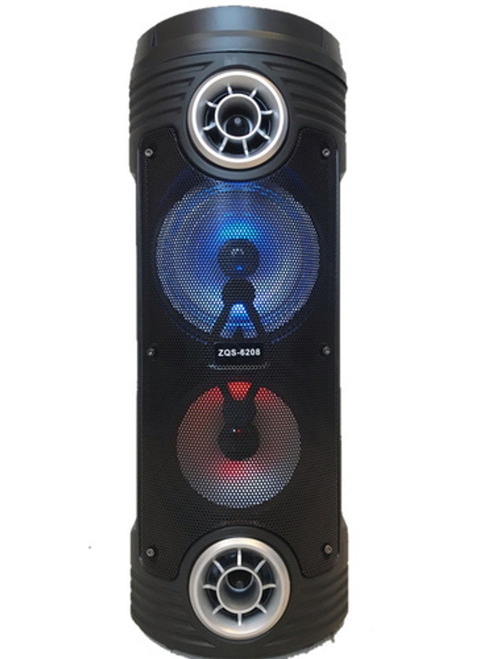 Акустическая система BT Speaker ZQS-6208 с подсветкой и микрофоном