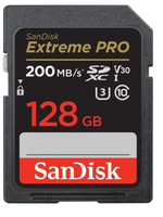 Карта памяти SanDisk SDHC 128Гб SDSDXXD-128G-GN4IN Extreme PRO SDXC UHS-I 128GB