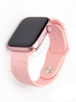Умные часы Smart Watch MW27 Plus Беспроводная зарядка 44mm (Розовый)