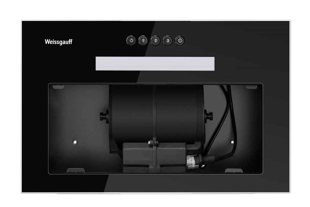 Вытяжка встраиваемая Weissgauff Aura 450 BL черный