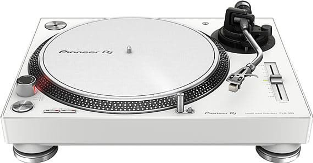 Проигрыватель с прямым приводом Pioneer PLX500W белого цвета