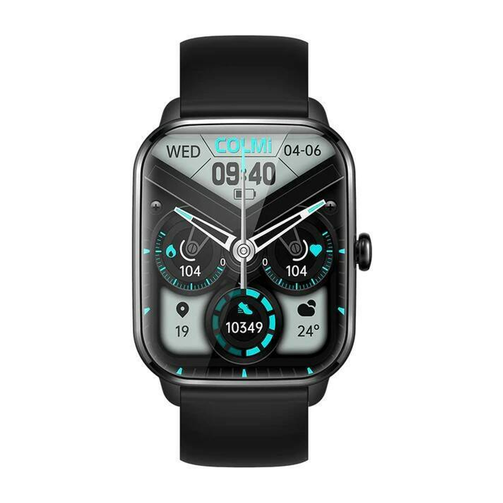 Смарт-часы C61 Middle Frame Silicone Strap черный (01-000C61010101010100)