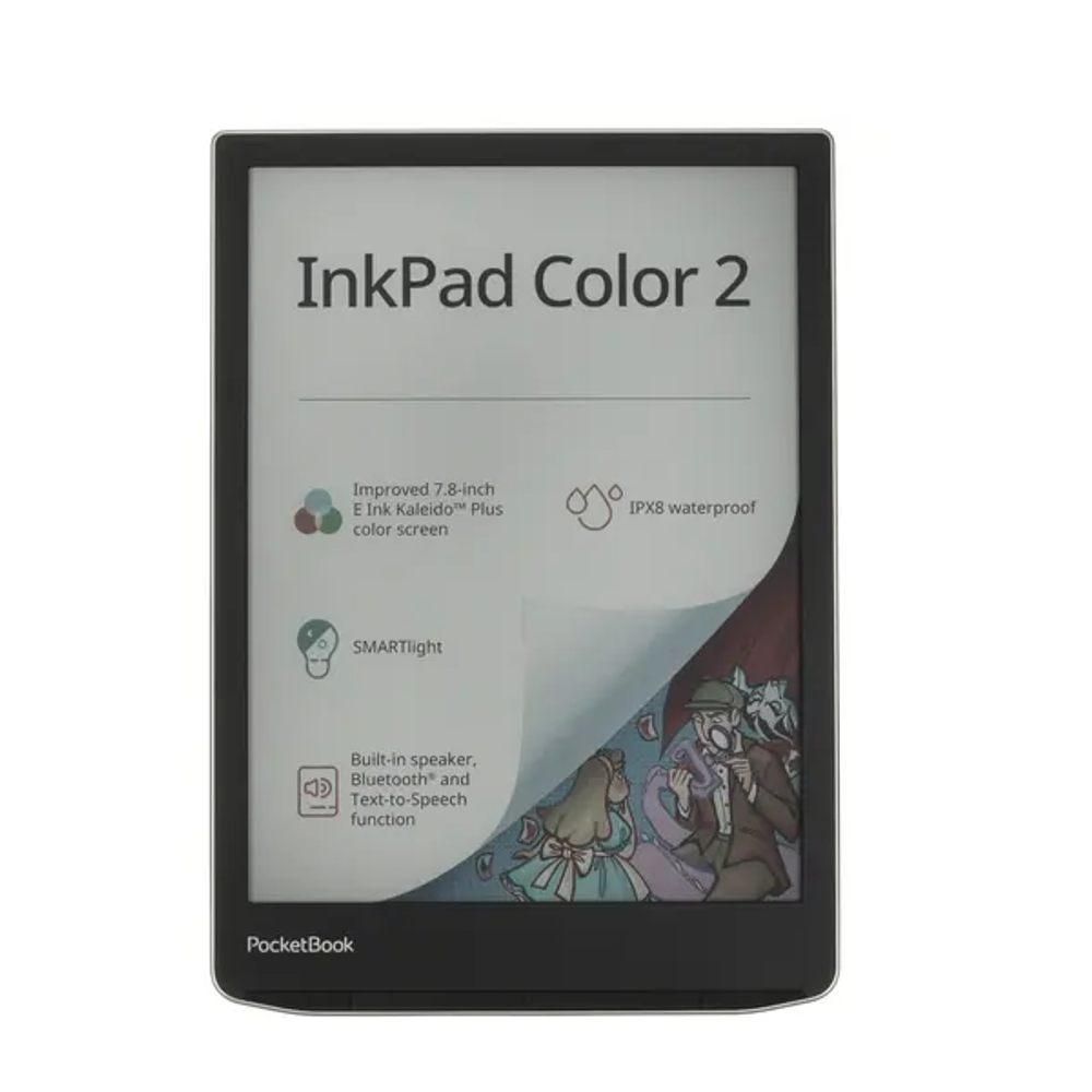 Электронная книга PocketBook Ink Pad Color 2 PB743C черный ()