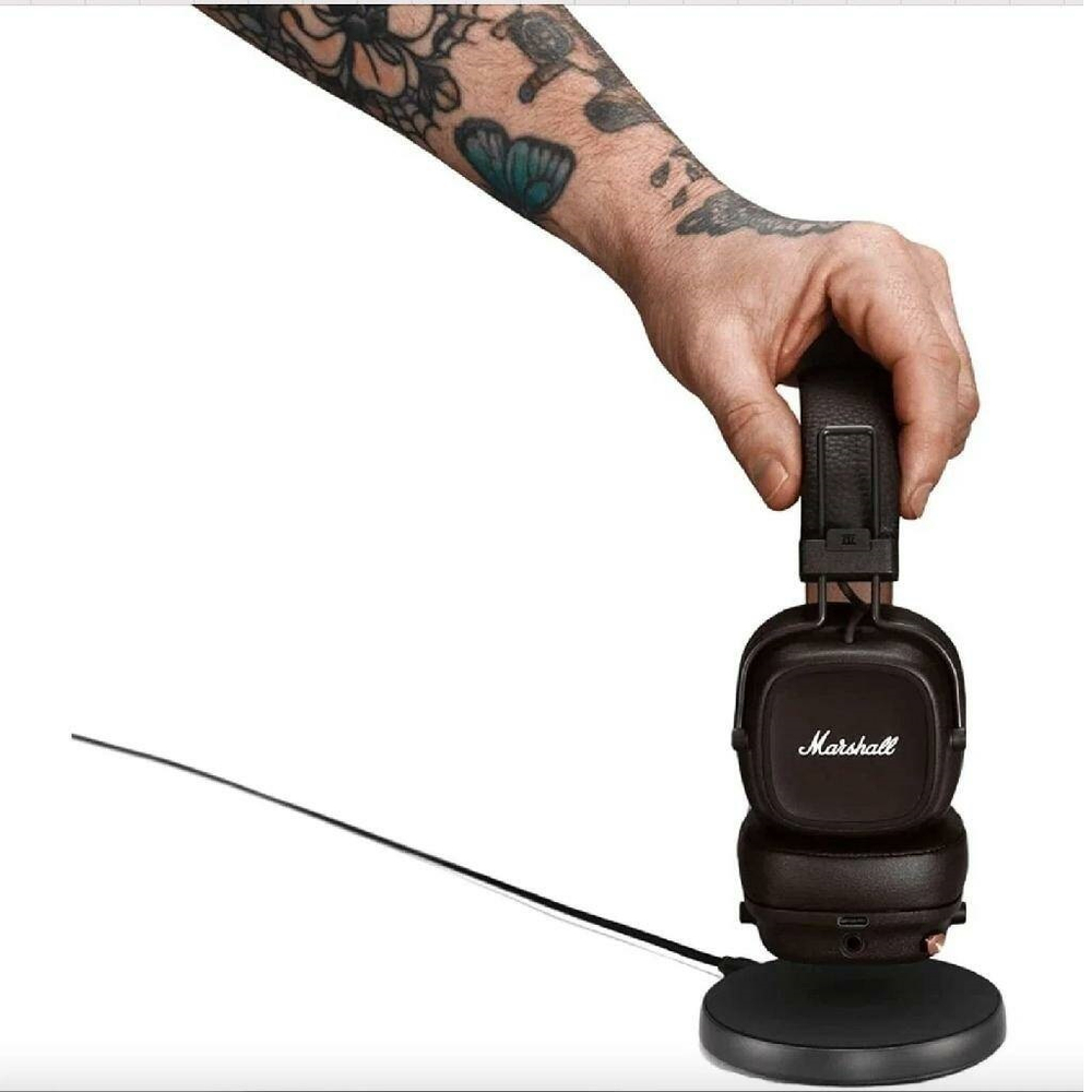 Беcпроводные наушники Marshall MAJOR IV Brown