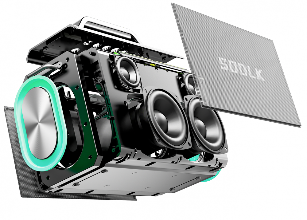 Портативная колонка SODLK S1115 Black