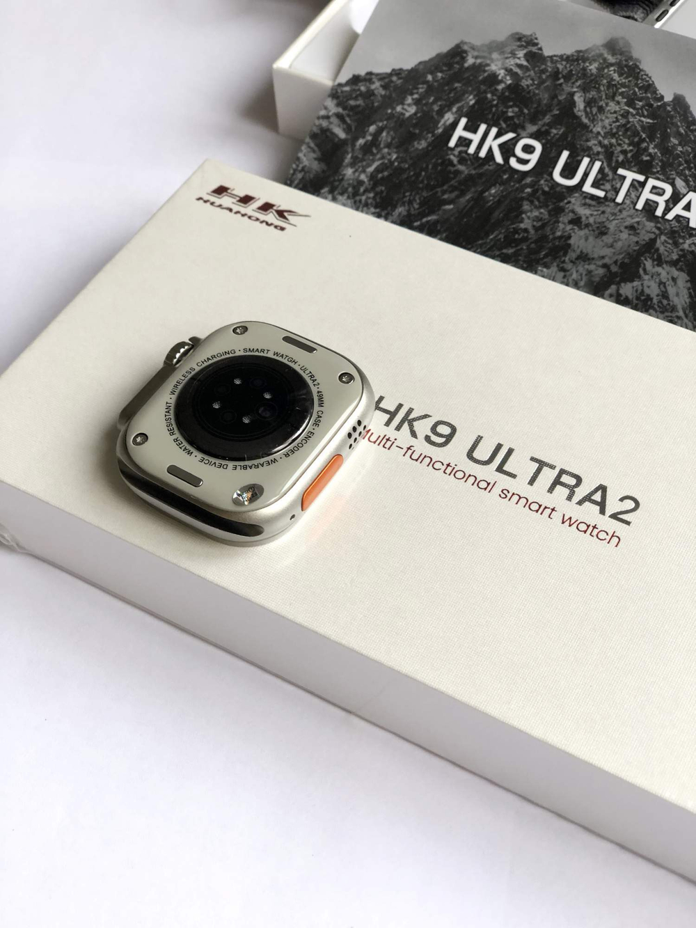 Смарт-часы HK9 Ultra2 AMOLED 49 мм 2Гб два ремешка
