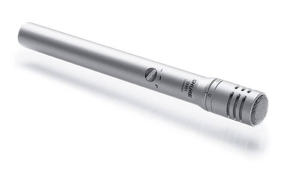 Конденсаторный микрофон Shure SM81 Small Diaphragm Cardioid Condenser Microphone